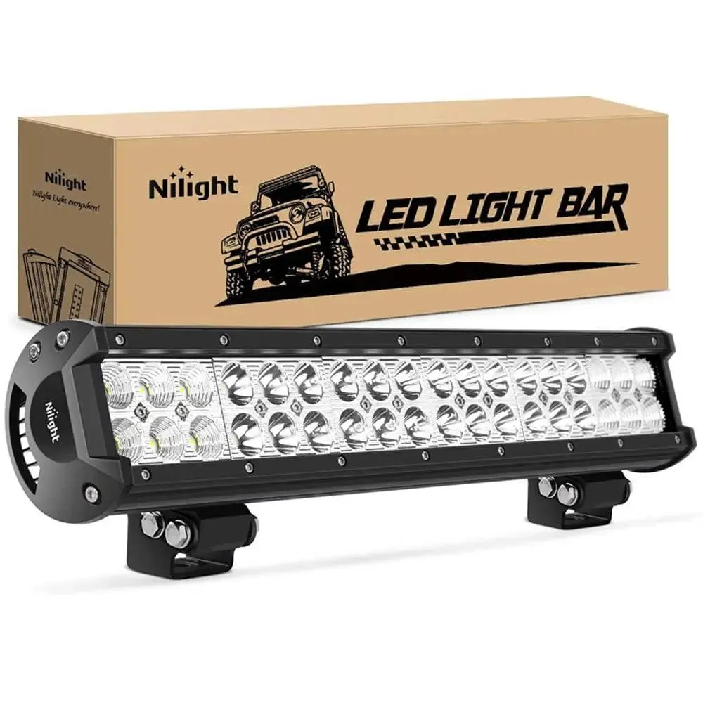 17 Inch 108W Double Row Spot/Flood Led Light Bar