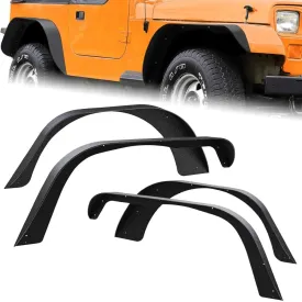 1987-1995 Jeep Wrangler YJ Front Rear Fender Flares Kit