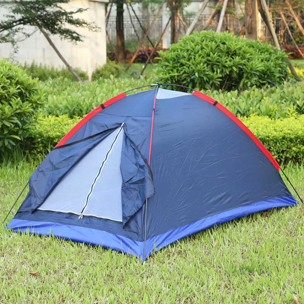 2 Person Folding Outdoor Big Large Camping Tent with Carry Bag for Hiking
