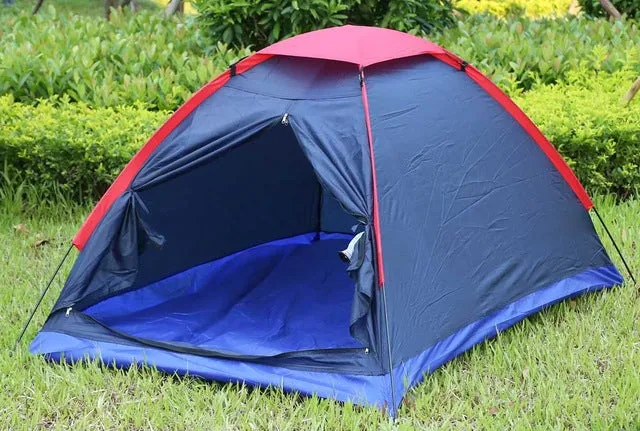 2 Person Folding Outdoor Big Large Camping Tent with Carry Bag for Hiking
