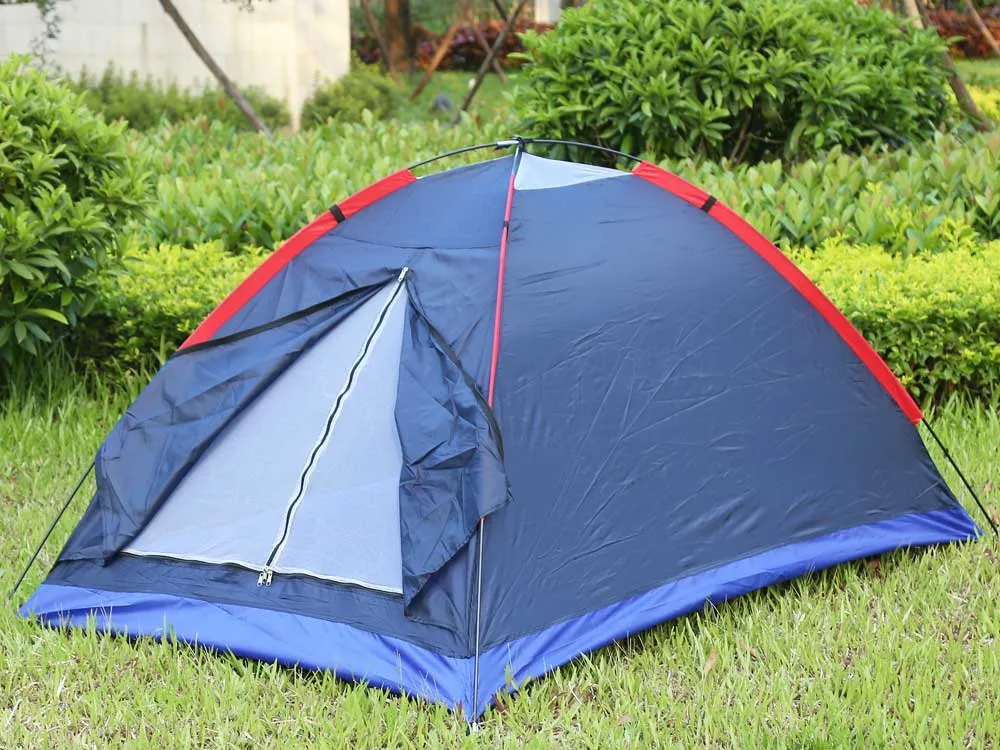 2 Person Folding Outdoor Big Large Camping Tent with Carry Bag for Hiking