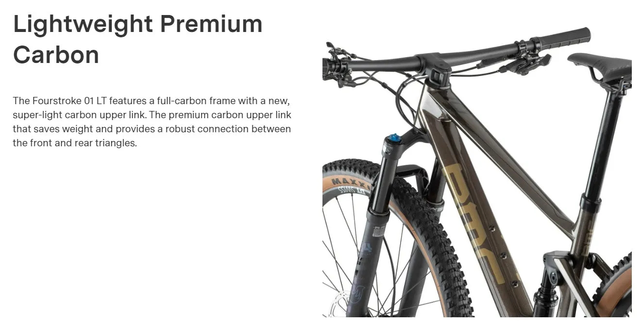 2022 BMC Fourstroke 01 LT TWO Full Suspension Carbon Mountain Bike