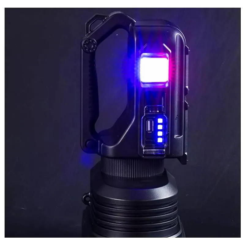 36W Rechargeable Handheld Dual XHP50 LED Searchlight Q-LED5123