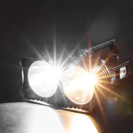36W Rechargeable Handheld Dual XHP50 LED Searchlight Q-LED5123