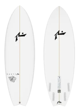 421 Fish 5'8" x 20.75 X 2.34 - 32.00L, Dove, 4x  Futures Fin Boxes, PU - ID:926334