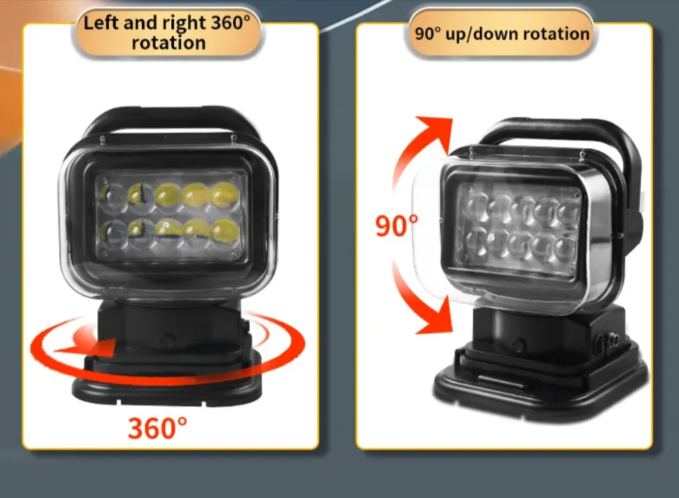 50W Multi-Functional 360 Degree Magnetic LED Searchlight SK-CH001-50W