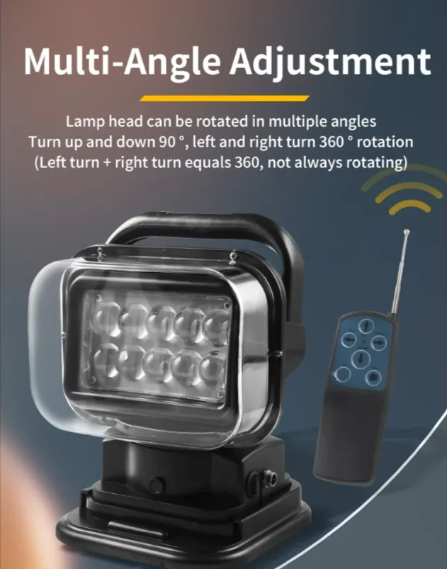 50W Multi-Functional 360 Degree Magnetic LED Searchlight SK-CH001-50W