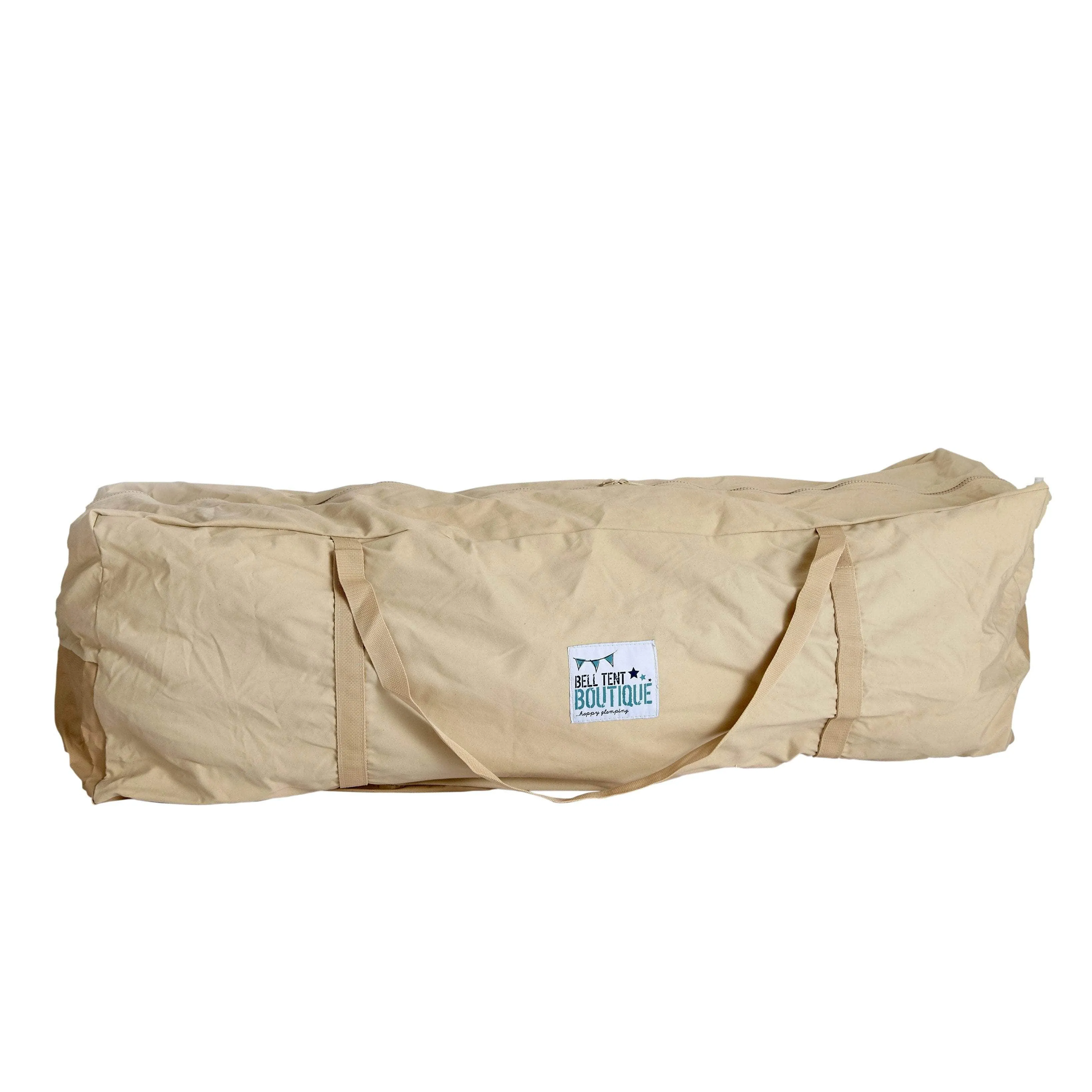 6m Bell Tent 285gsm 100% Natural Canvas | Twin Door