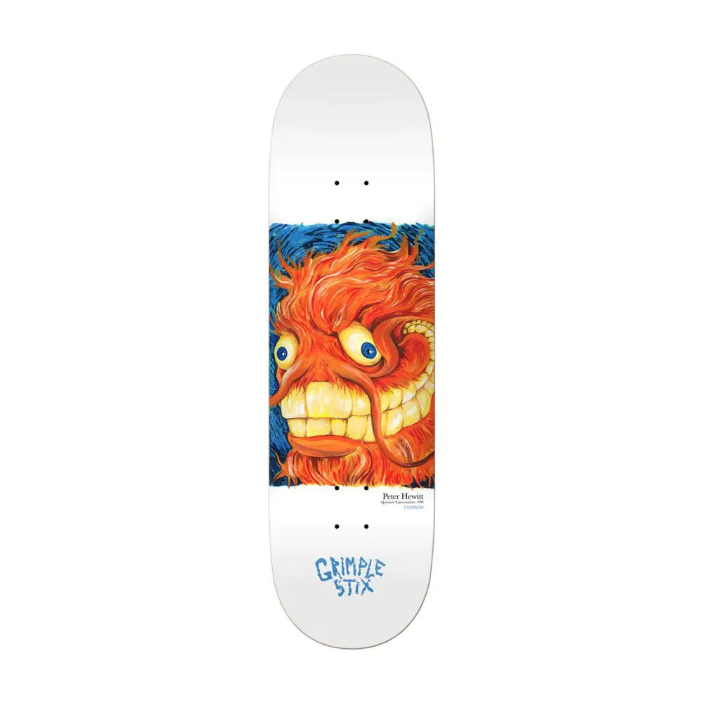 Anti Hero 'Grimplestix Peter Hewitt Fine Art' 9.02" Deck