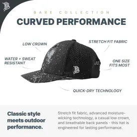 Branded Bills Bare Performance Hat, with Flexfit Sweatband, Adjustable Snapback, Comfort Stretch, Quick Dry, Water Repellent