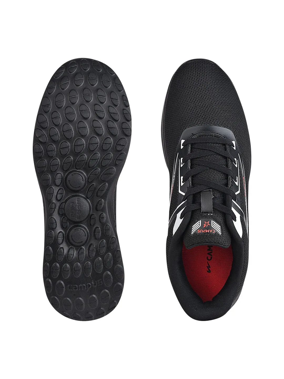 CAD Black Men's Running Shoes