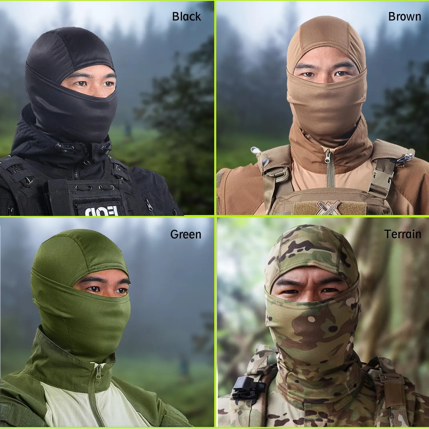 Camo Balaclava Face Mask Ski Mask for Men Women,Shiesty Mask UV Protector for Military Tactical Cycling Hunting Snowboard