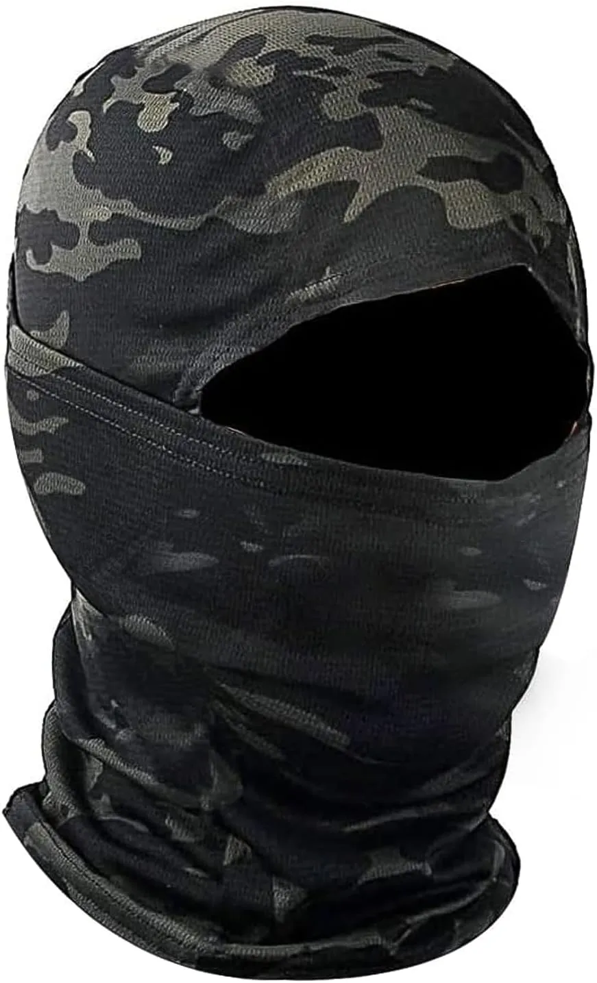 Camo Balaclava Face Mask Ski Mask for Men Women,Shiesty Mask UV Protector for Military Tactical Cycling Hunting Snowboard