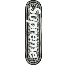 Celtic Knot Black Skateboard Art Deck by Supreme