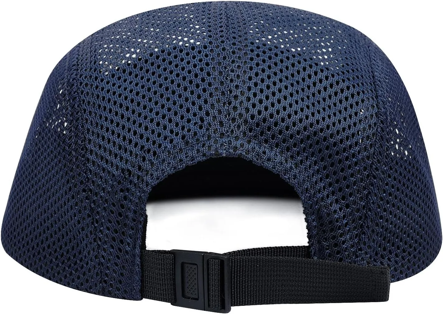 Clakllie 5 Panels Baseball Cap Quick Dry Trucker Hat Cooling Running Hat Flat Bill Cap for Outdoor Breathable Sports Cap