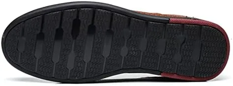 HODORE Dress Shoes For Men Men's Loafers Leather Casual Men's Shoes   B102258