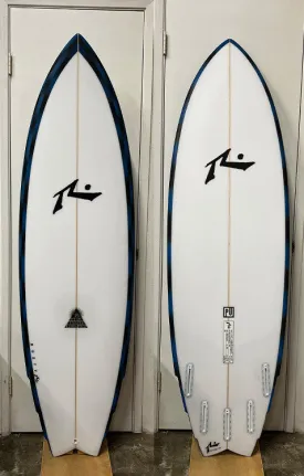 Illuminati 6'0" x 20.5 X 2.62 - 36.70L, Triple Wing Swallow, 5x  Futures Fin Boxes, PU - ID:927147