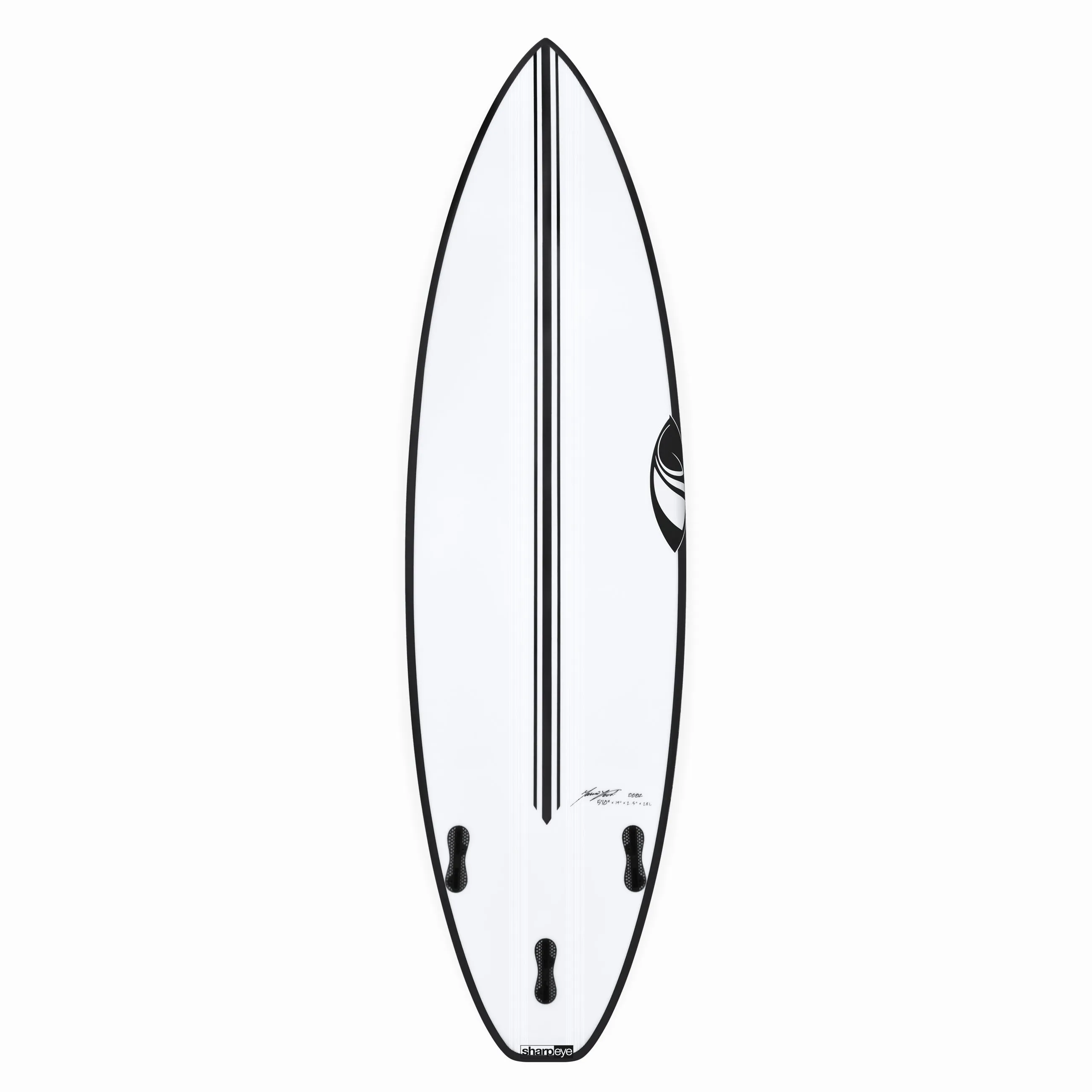 INFERNO 72 (E3 LITE) 5'10" x 19.25 X 2.62 - 29.40L, Squash, 3x  FCS 2 Fin Boxes, Epoxy E3 - ID:921322