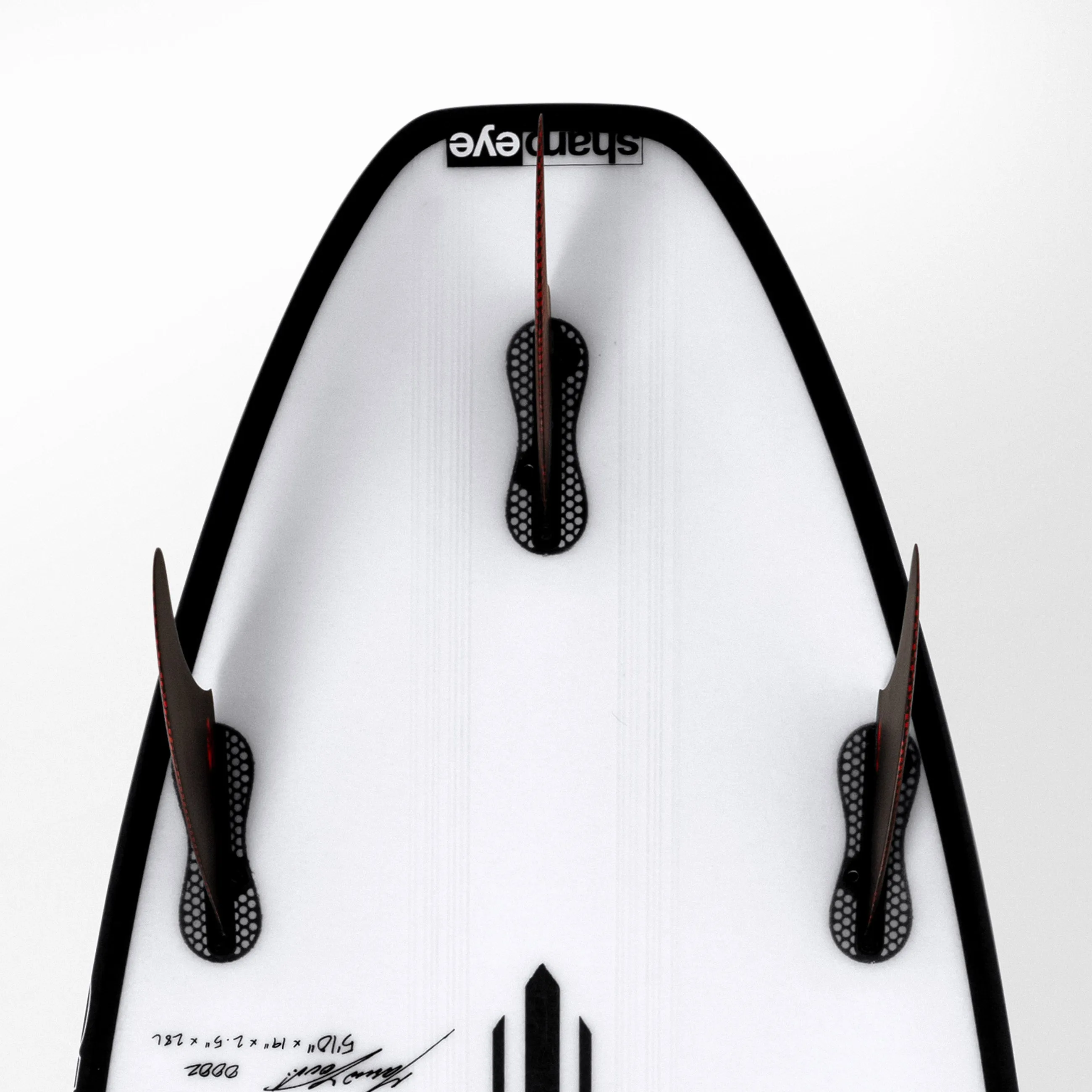INFERNO 72 (E3 LITE) 5'10" x 19.25 X 2.62 - 29.40L, Squash, 3x  FCS 2 Fin Boxes, Epoxy E3 - ID:921322