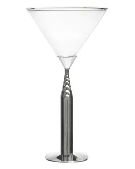 Lm Chrylser Bldg Martini Glass