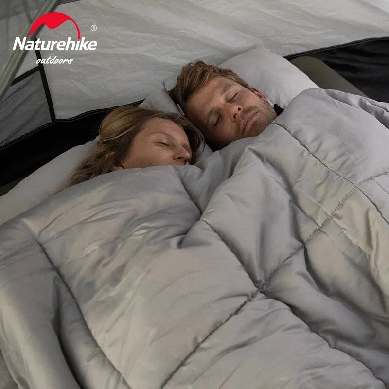 Naturehike Sleeping Bag Outdoor Double Cotton Sleeping Bag Spring Waterproof Camping Sleeping Bag Hiking Backpack Sleeping Bag
