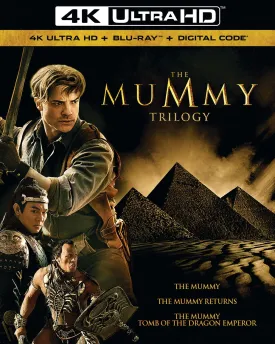 The Mummy Trilogy - 4K Ultra HD   Blu-ray   Digital [4K UHD]