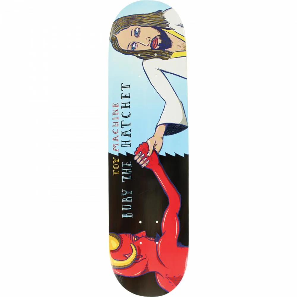 Toy Machine Bury The Hatchet 8.0" Skateboard Deck
