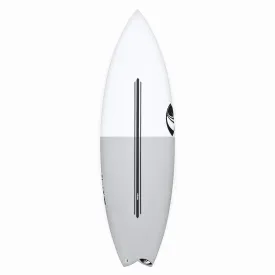 TWIN TURBO (E3 LITE) 5'4" x 19.0 X 2.38 - 26.00L, Swallow, 3x  FCS 2 Fin Boxes, Epoxy E3 - ID:931817
