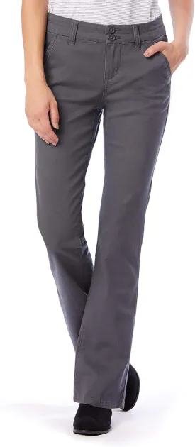 UNIONBAY Women's Stretch Uniform Bootcut Work Pant