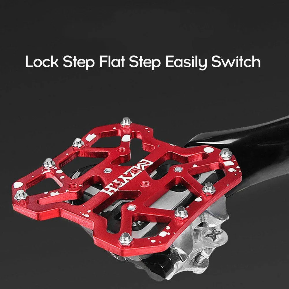 Universal Portable Waterproof Bike Pedal Road Bike And Mountain Bike Quick Installation Switch Pedal Step Piece