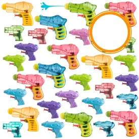 Water Guns For Kids&Adults, Pack Of 28  Powerful Water Toys, Squirt Guns, Water