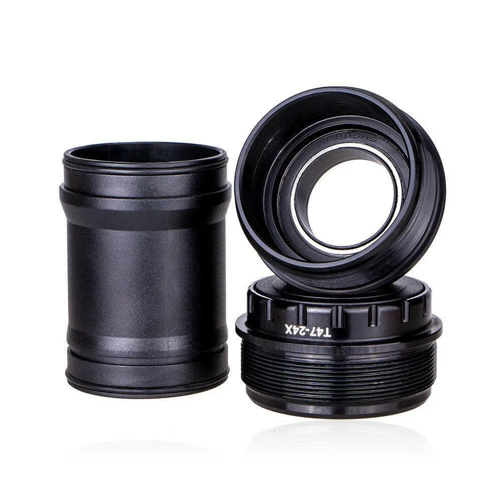 ZTTO T47 Threaded Bearing Bottom Bracket 68/73mm with 24mm Inner Diameter for Mountain Bike Road Bike
