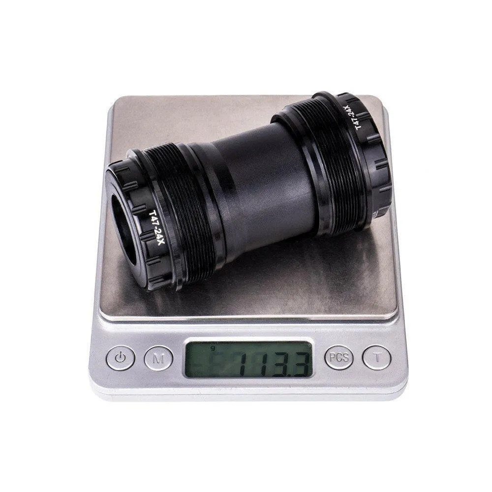ZTTO T47 Threaded Bearing Bottom Bracket 68/73mm with 24mm Inner Diameter for Mountain Bike Road Bike